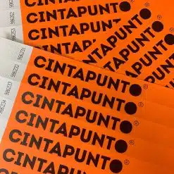 Cinta® Prémium Karszalagok Rendezvényekhez Fekete Nyomattal