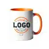 Promotional mugs with logo printing for businesses